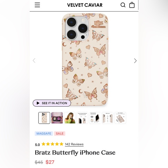 Velvet Caviar Bratz Limited Edition Case - Picture 1 of 4